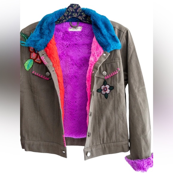 Natural Life Tara Embellished Jacket - Ash New XL - Picture 5 of 6